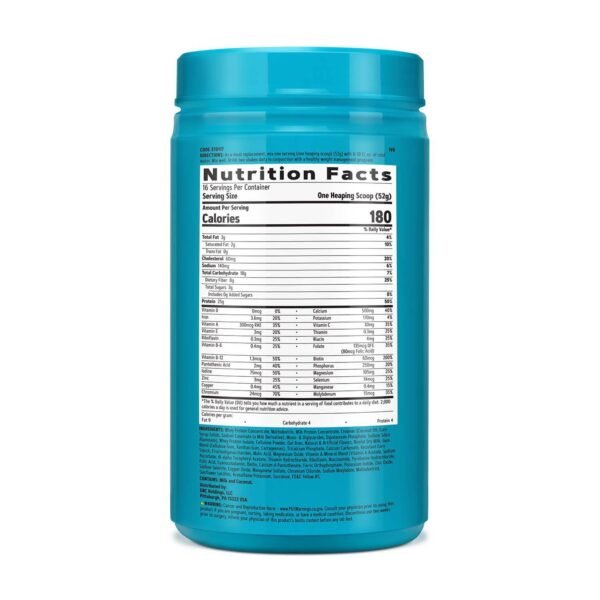 Gnc Total Lean Lean Shake 25, Shake Proteic, Cu Aroma De Banana, 832 G - imagine 2