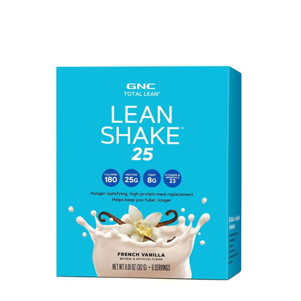 Gnc Total Lean Lean Shake 25, Shake Proteic, Cu Aroma