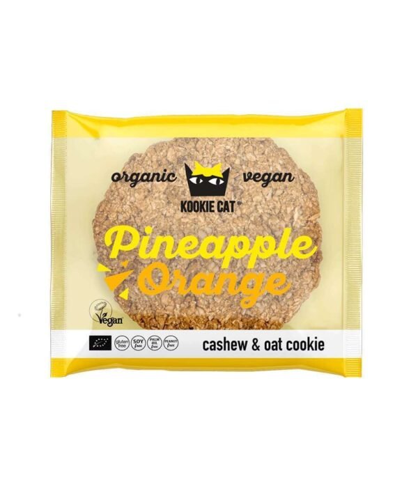 Cookie cu ananas si portocale fara gluten