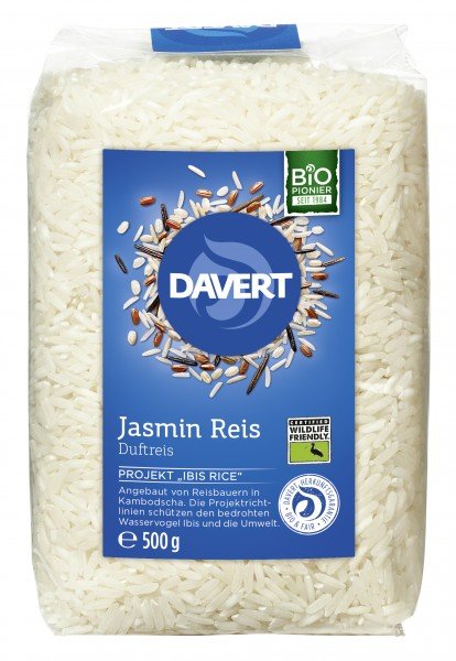 Orez Jasmin alb bio 500g Wildlife