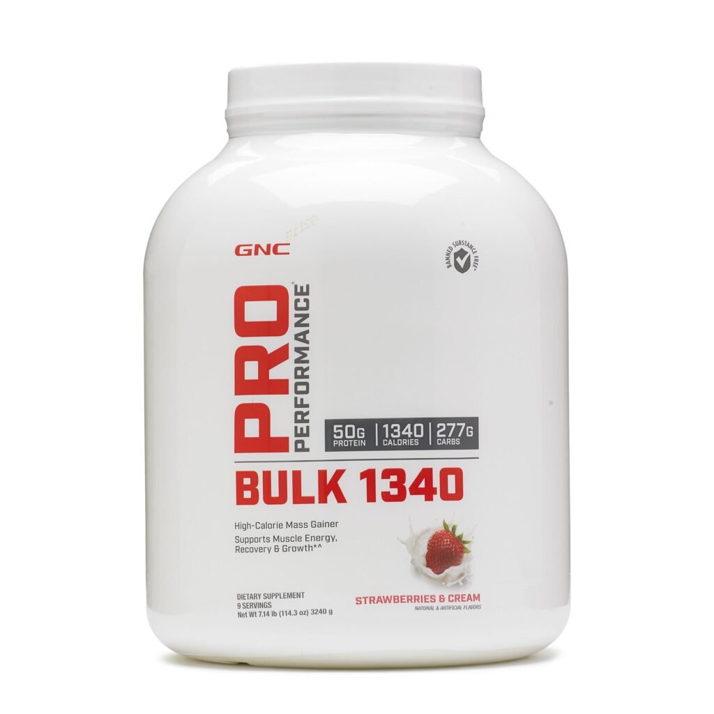 Gnc Pro Performance Bulk 1340, Gainer Cu Proteina Si Carbohidrati, Cu Aroma