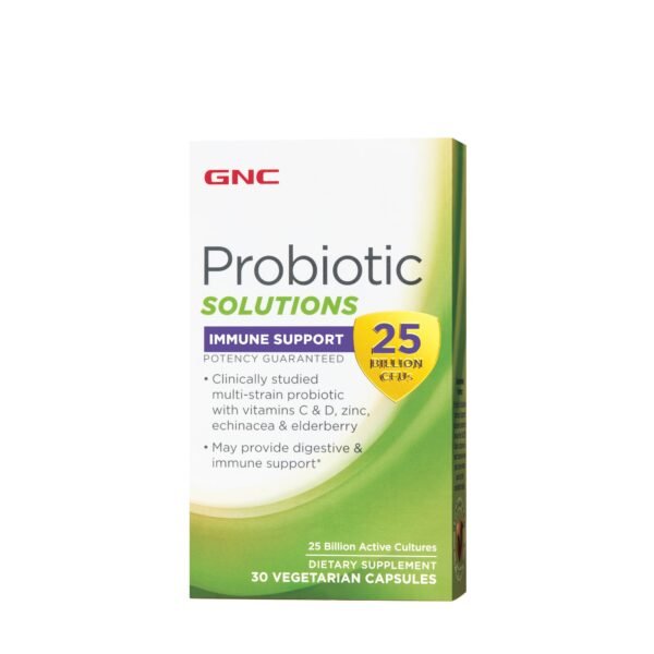 Gnc Probiotic Solutions Immune Support – 25 Billion Cfus, Suport Pentru Imunitate 25