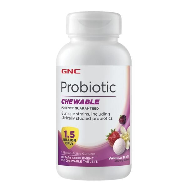 Gnc Probiotic Chewable – 1.5 Billion Cfus,