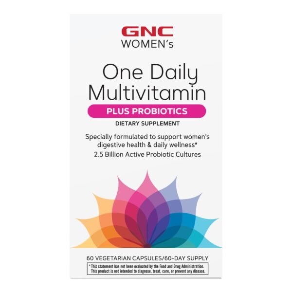 Gnc Women’s One Daily Multivitamin Plus Probiotics, Complex De Multivitamine Pentru Femei