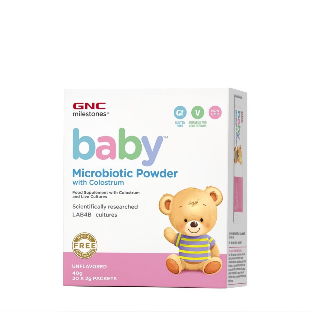 Gnc Milestones Baby Microbiotic Pudra Cu Colostru, Fara