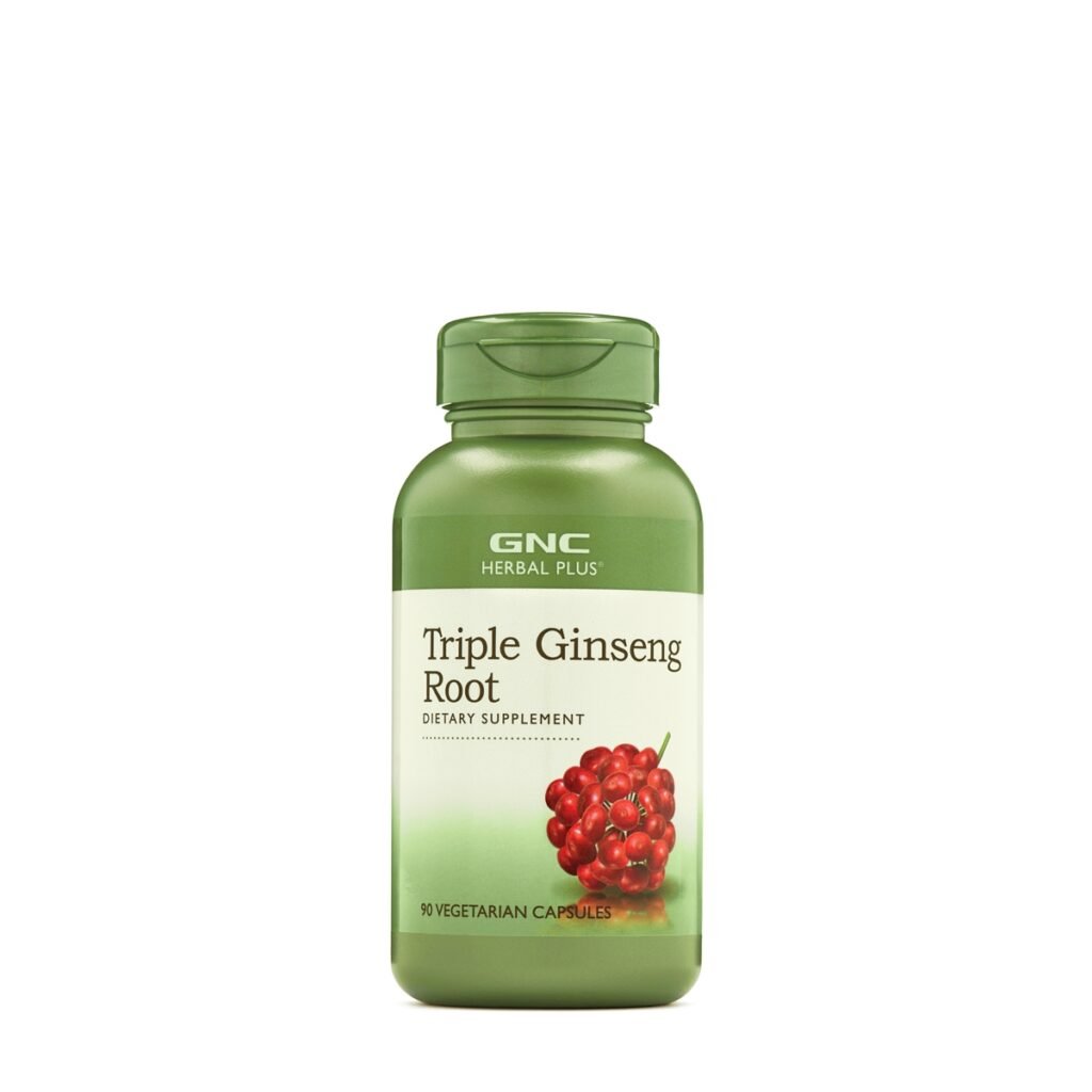 Gnc Herbal Plus Triple Ginseng Root, Radacina Din Trei Tipuri