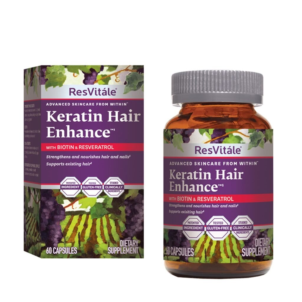 Resvitale Keratin Hair Enhance, Keratina Cu Biotina Si