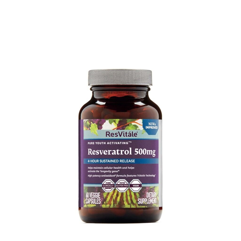 Resvitále Resveratrol 500 Mg, Quercetina 40 Mg,