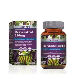 Resvitale Resveratrol 250 Mg, 120