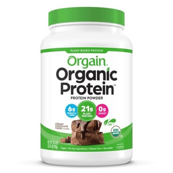 Orgain Organic Protein Powder, Proteina Organica Vegana, Cu Aroma De