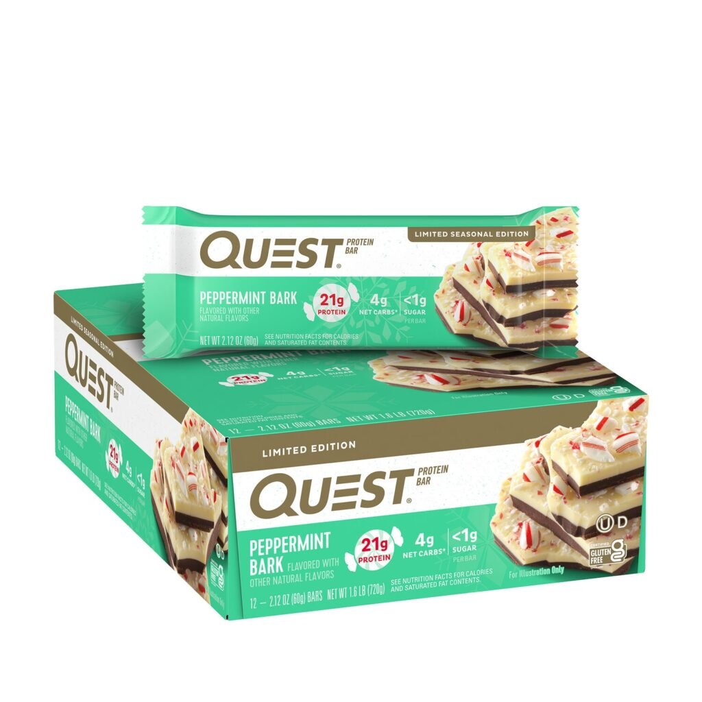 Quest Protein Bar, Baton Proteic Cu Aroma De Peppermint