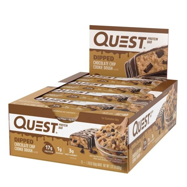 Quest Protein Bar, Baton Proteic Invelit In Ciocolata, Cu Aroma De