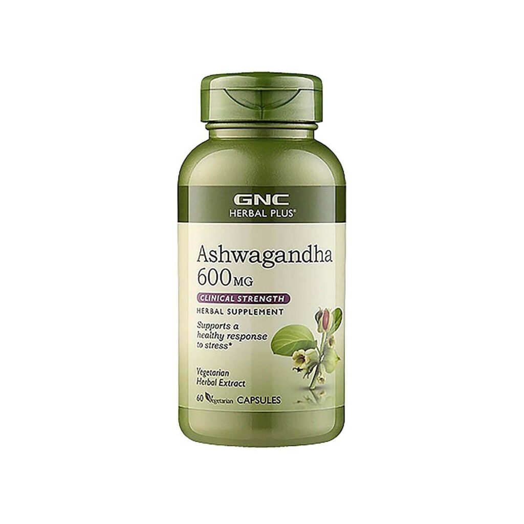 Gnc Herbal Plus Ashwagandha 600 Mg,