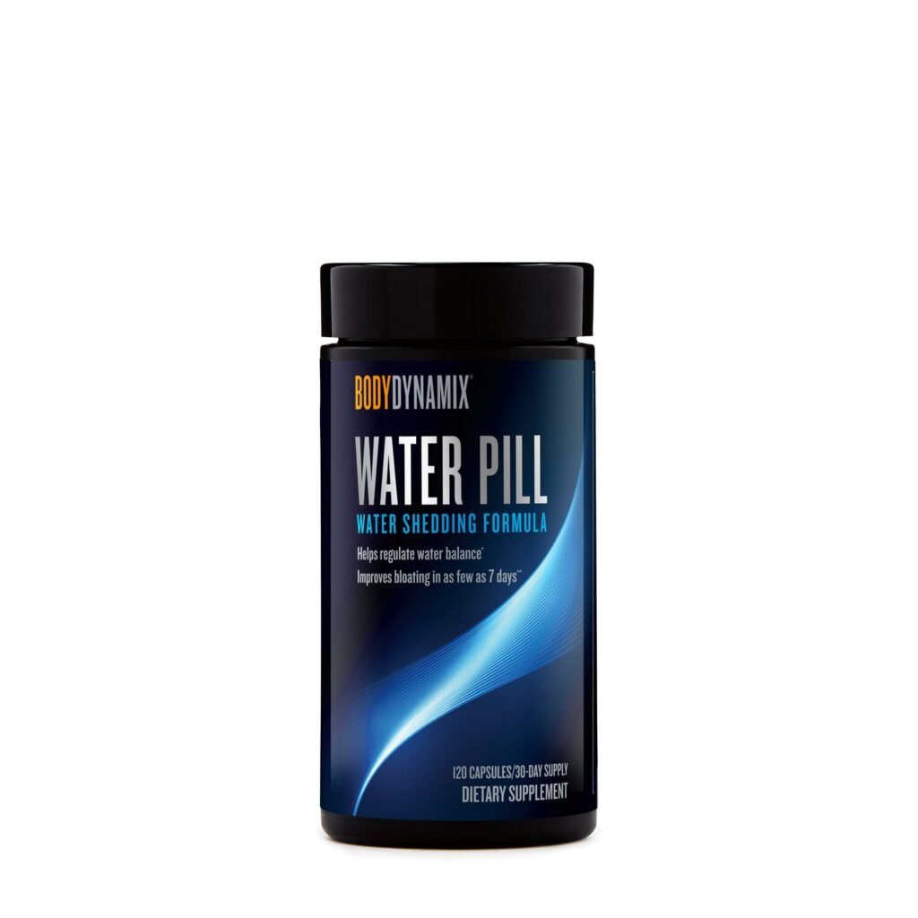 Bodydynamix Water Pill, Formula Pentru Reducerea Retentiei De Apa Din