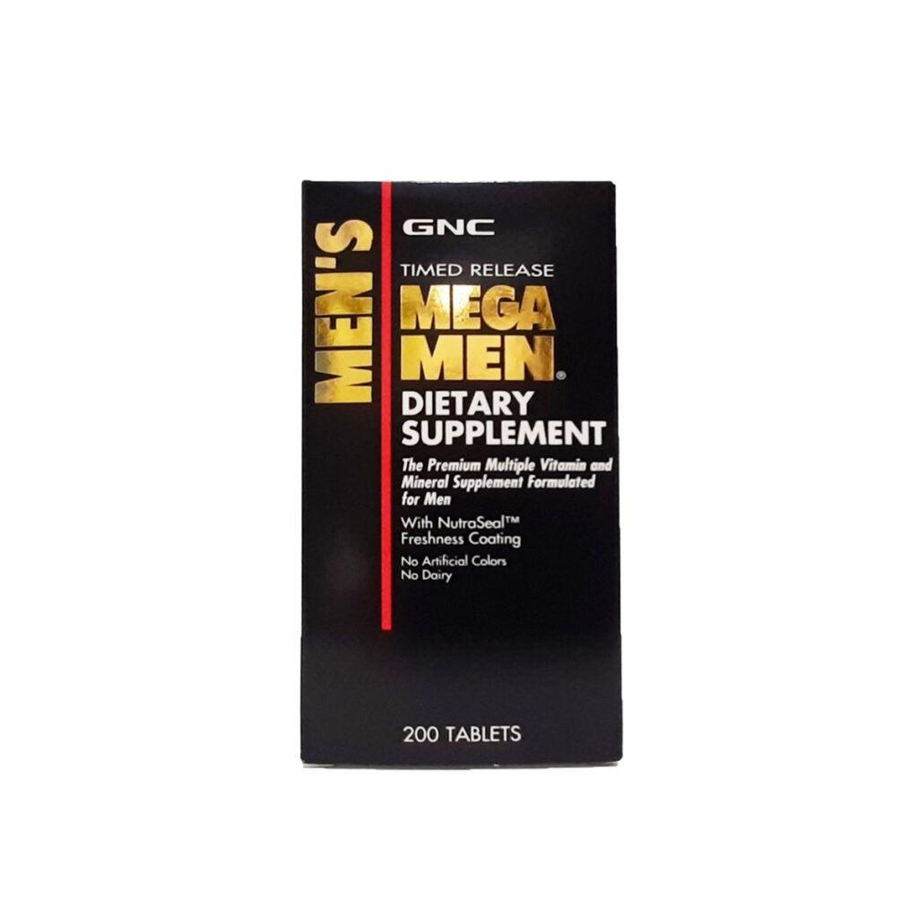 Gnc Men’s Mega Men Multivitamin, Complex De Multivitamine Pentru