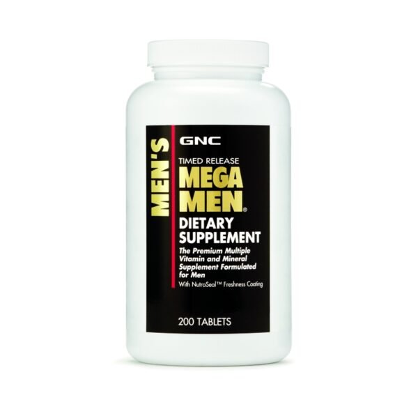 Gnc Men's Mega Men Multivitamin, Complex De Multivitamine Pentru Barbati, 200 Tb - imagine 2