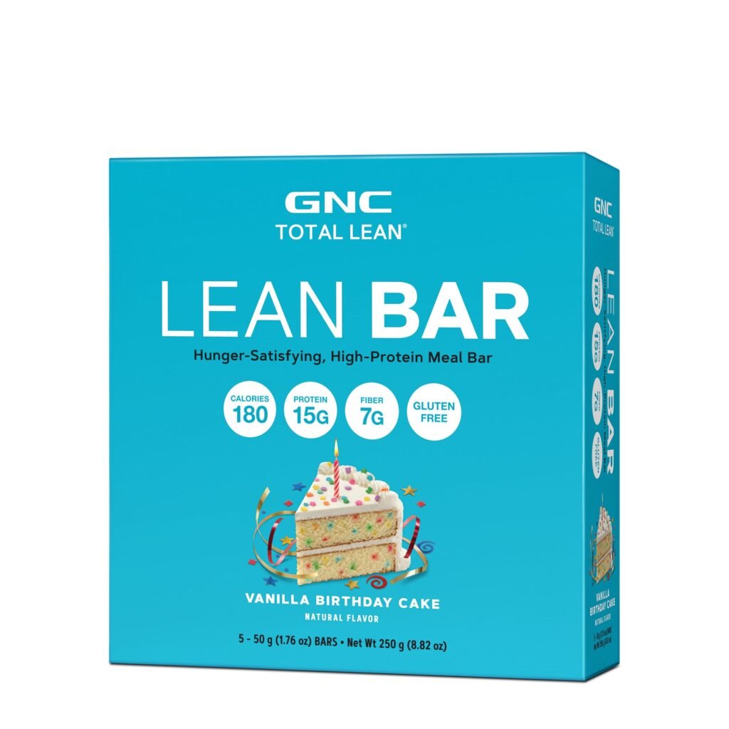 Gnc Total Lean Lean Bar, Baton Proteic, Cu Aroma De