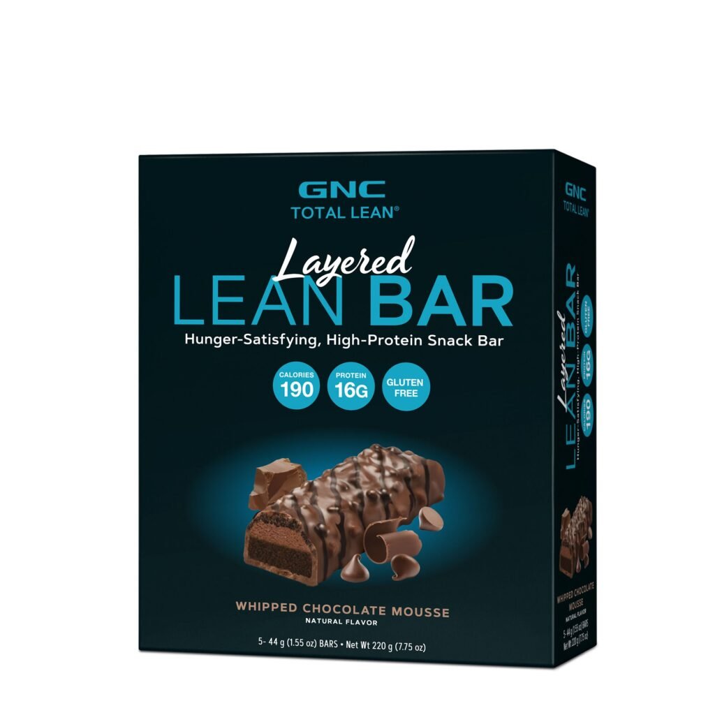 Gnc Total Lean Layered Lean Bar, Baton Proteic Cu Aroma De