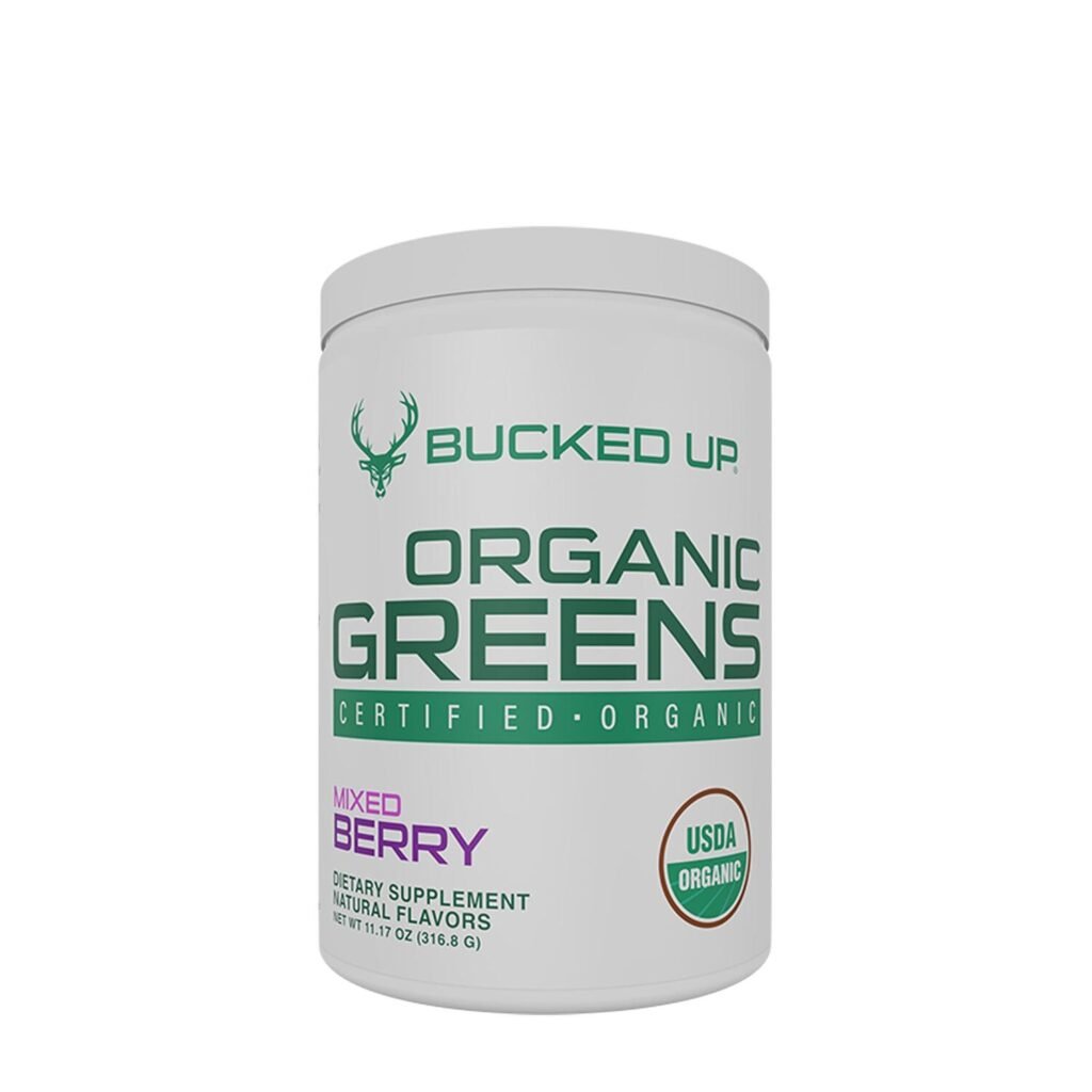 Bucked Up Organic Greens, Verdeturi Organice Cu Aroma De Fructe