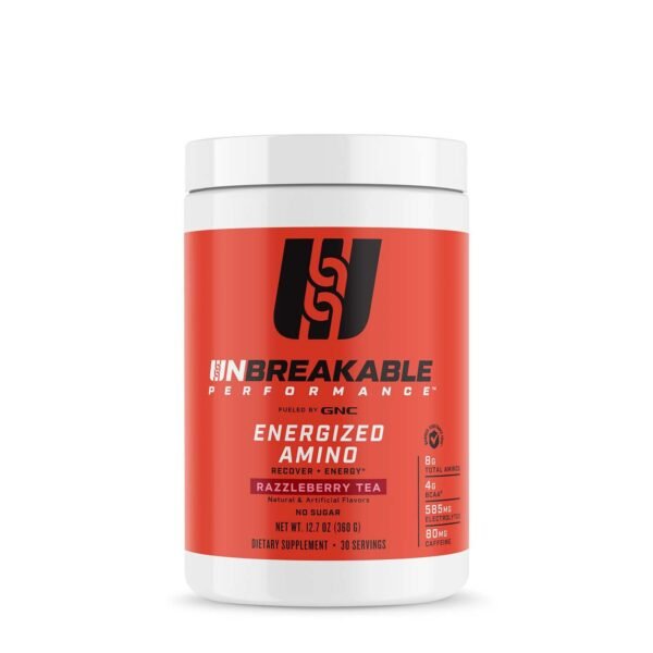 Gnc Unbreakable Performance Energized Amino Cu Aroma De Ceai De Fructe