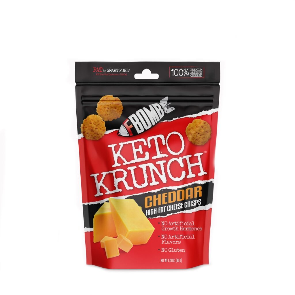 Fbomb Keto Krunch- Bullete Crocante Cu Aroma De Branza