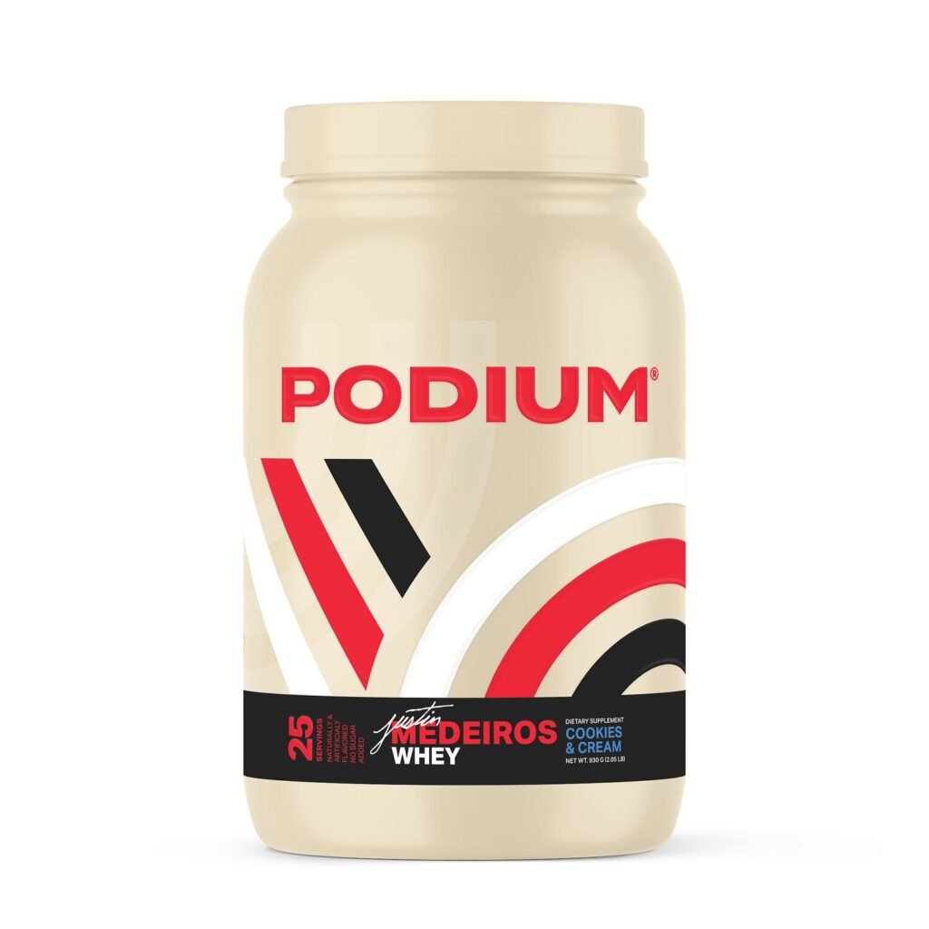 Podium Whey Protein, Proteina Din Zer Cu Aroma De Biscuiti