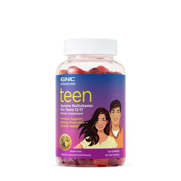 Gnc Milestones Teen, Multivitamine Jeleuri Pentru Adolescenti 12-17