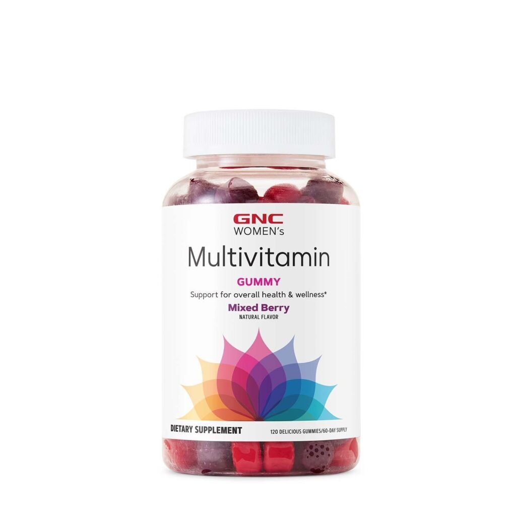 Gnc Women’s Multivitamin Gummy, Jeleuri Cu Multivitamine Pentru Femei Cu Aroma De