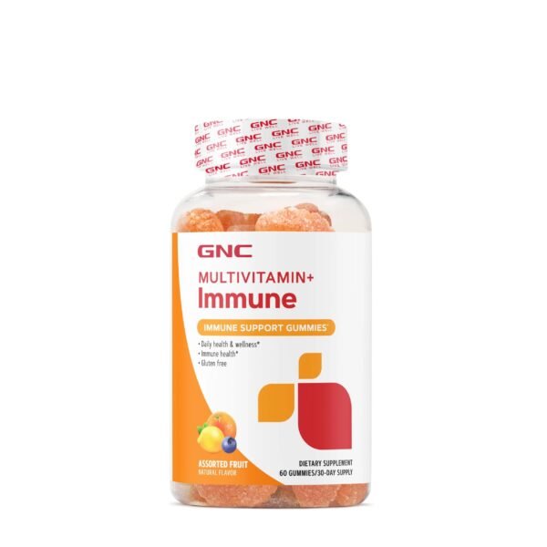 Gnc Multivitamin + Immune, Multivitamine Jeleuri Pentru Barbati Si Femei Cu