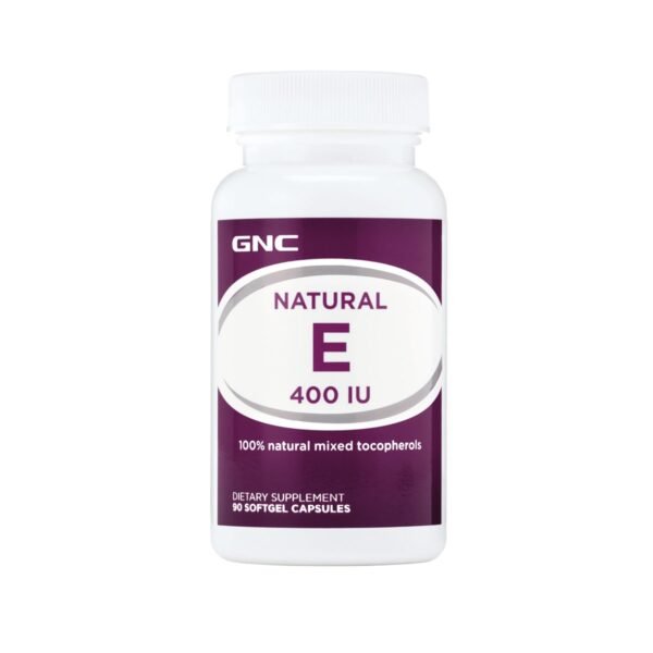 Gnc Vitamina E Naturala 400 Ui,