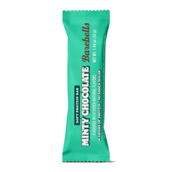 Barebells Soft Protein Bar Minty Chocolate, Baton Proteic Cu Aroma De Ciocolata