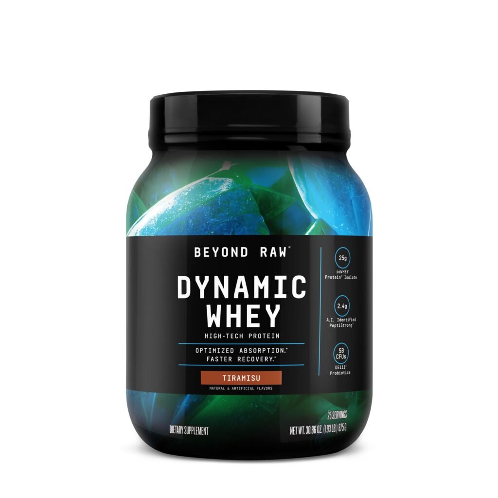 Gnc Beyond Raw Dynamic Whey Tiramisu, Proteina Din Zer Cu Aroma