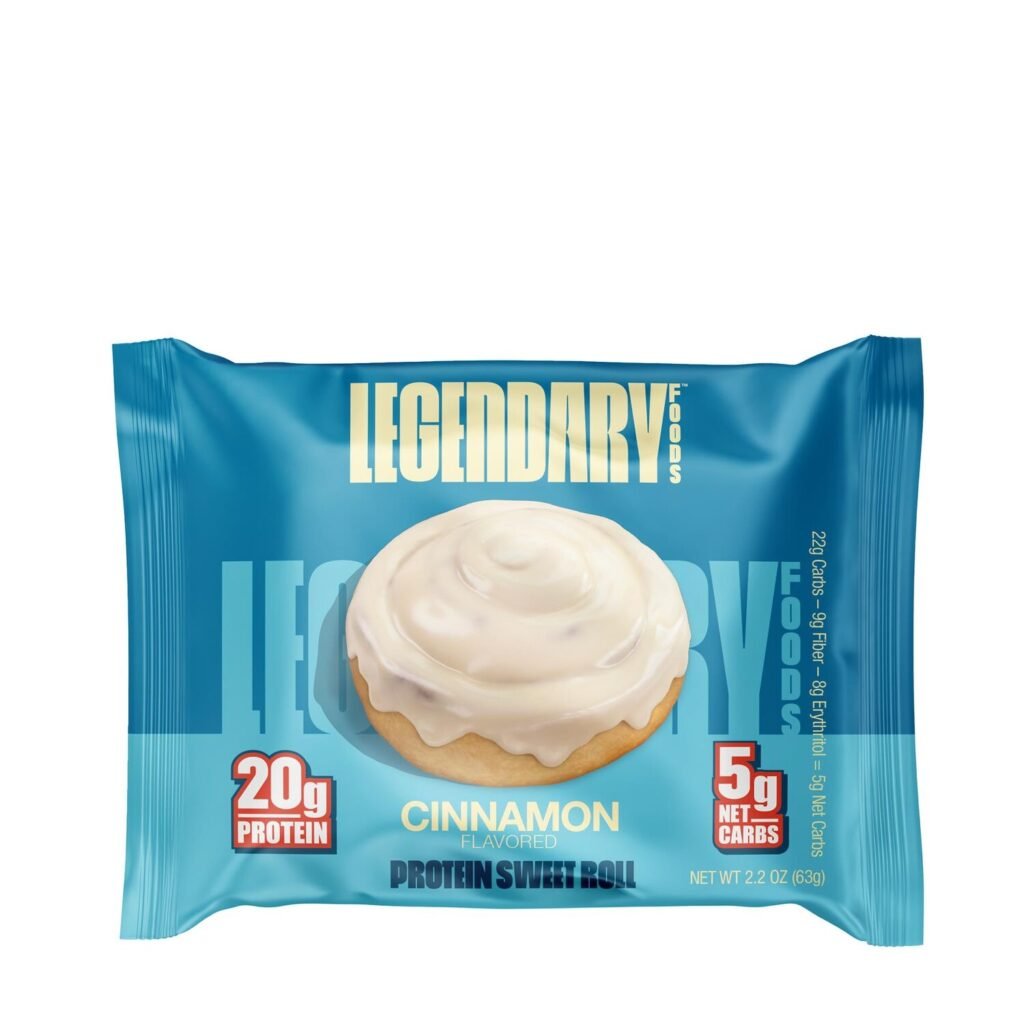 Legendary Foods Protein Sweet Roll, Rulou Proteic Cu Aroma De