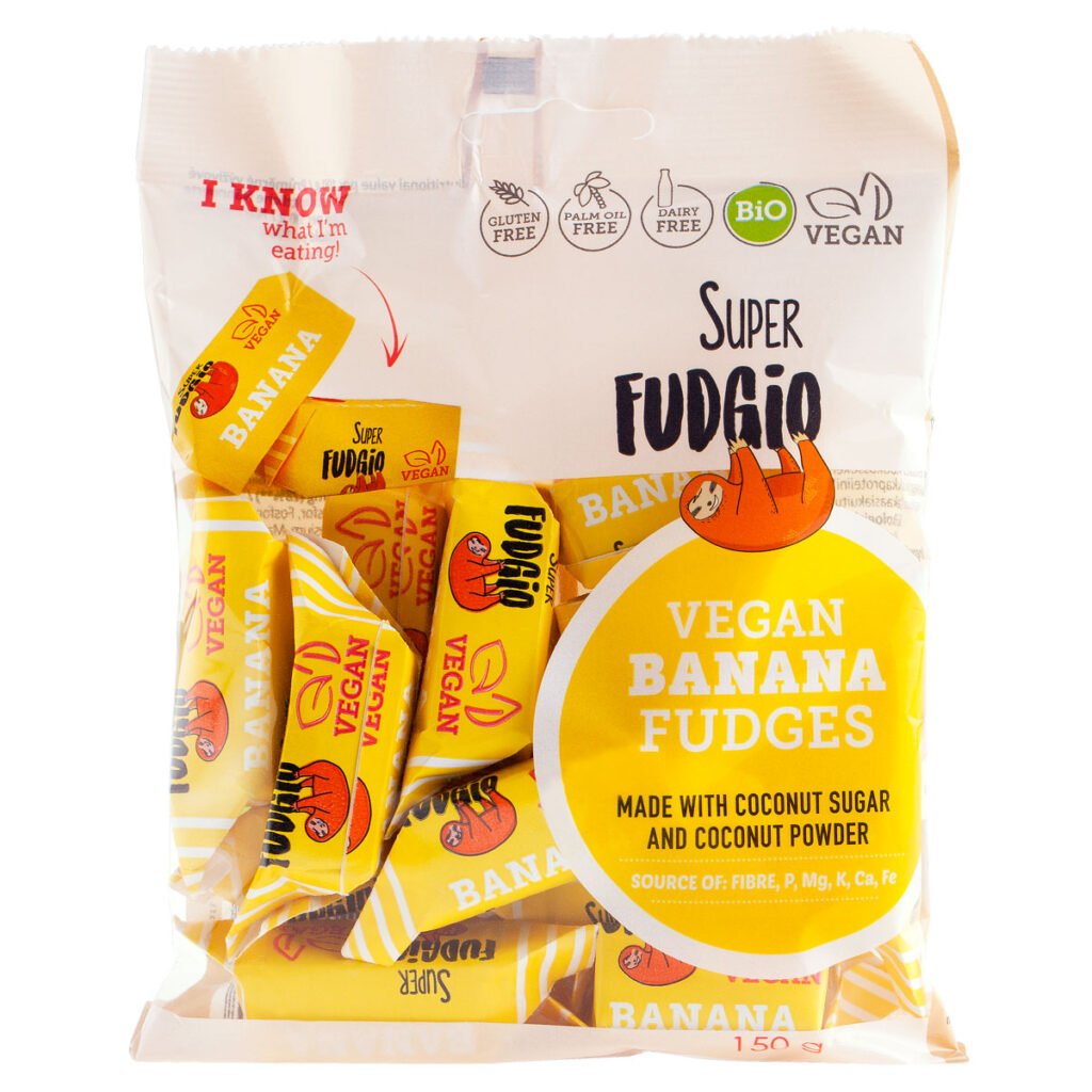 Caramele eco – aroma banane 150g