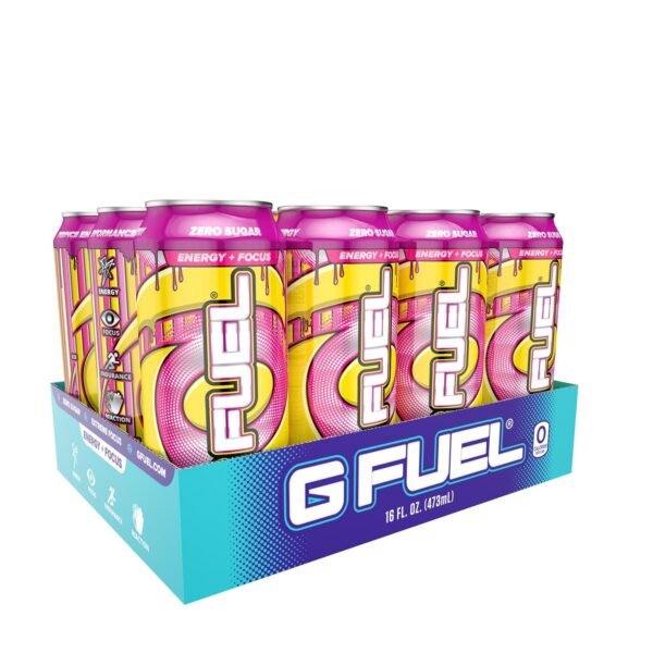 G Fuel, Bautura Energizanta Cu Aroma De Hype Sauce, 473 Ml - imagine 2
