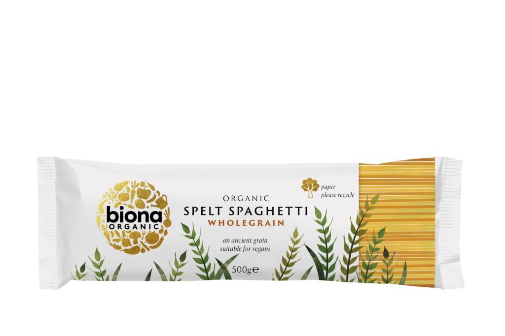 Spaghetti integrale din spelta bio