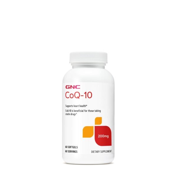 Gnc Coenzima Coq-10 Naturala 200 Mg,