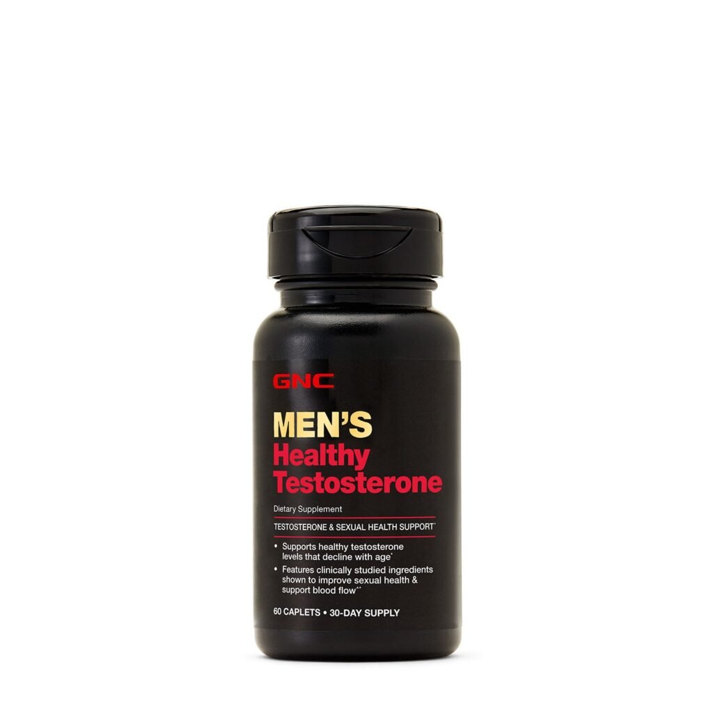 Gnc Men’s Healthy Testosterone, Formula Pentru Nivel Optim Si Sanatos