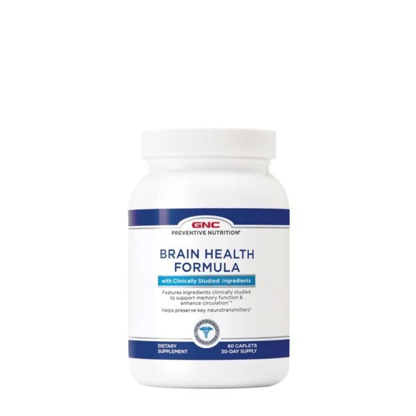 Gnc Preventive Nutrition Brain Health, Formula Pentru Sanatatea Creierului Si Sistemului Nervos, 60 Tb - imagine 3