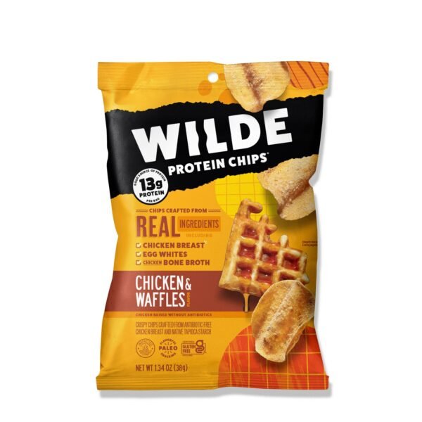 Wilde Protein Chips, Chipsuri Proteice Cu Aroma De Chicken &