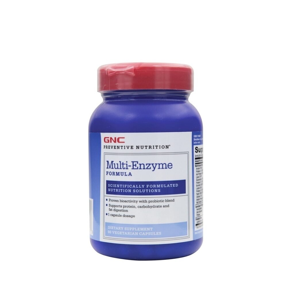 Gnc Preventive Nutrition Multi-enzyme, Formula Enzime Digestive,