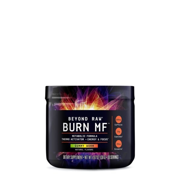 Beyond Raw Burn Mf, Termogenic Arzator De Grasimi Cu Aroma De Gummy