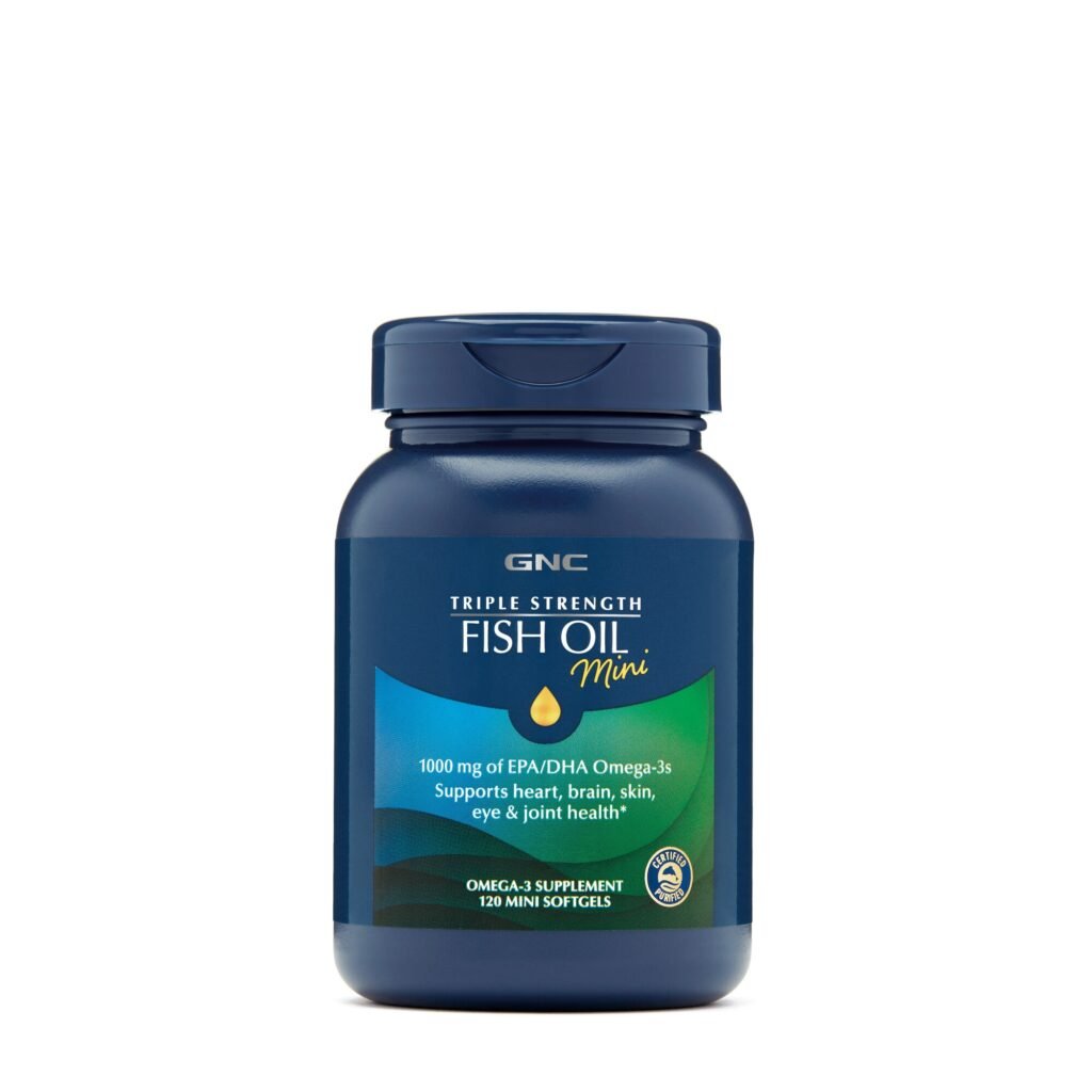 Gnc Triple Strength Fish Oil Mini, Ulei De