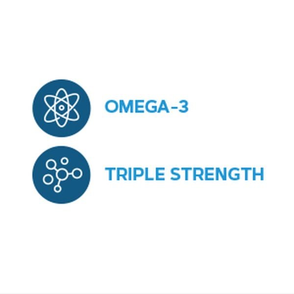 Gnc Triple Strength Fish Oil, Ulei De Peste, 1000 Mg Omega-3 Epa Si Dha, 30 Cps - imagine 4