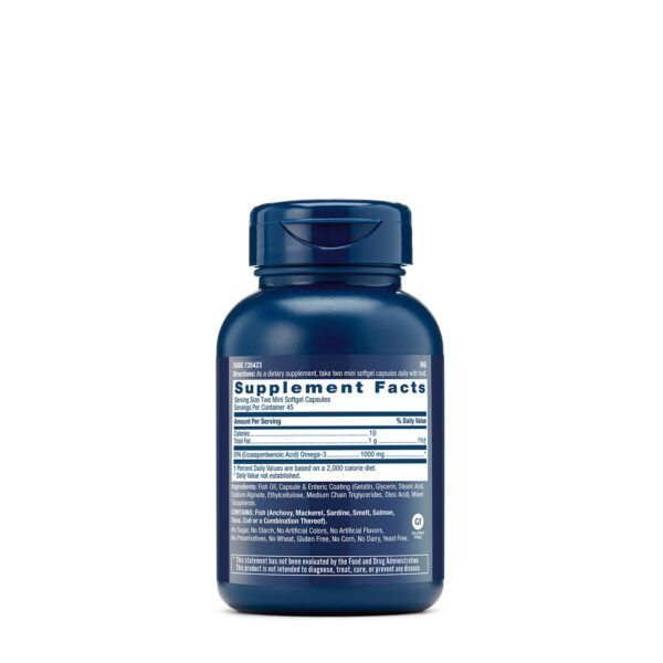 Gnc Triple Strength Epa 1000mg Mini, 90 Cps - imagine 2