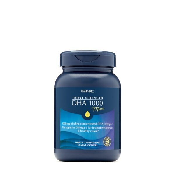 Gnc Triple Strength Dha 1000 Mini, Acizii Grasi Dha Omega-3