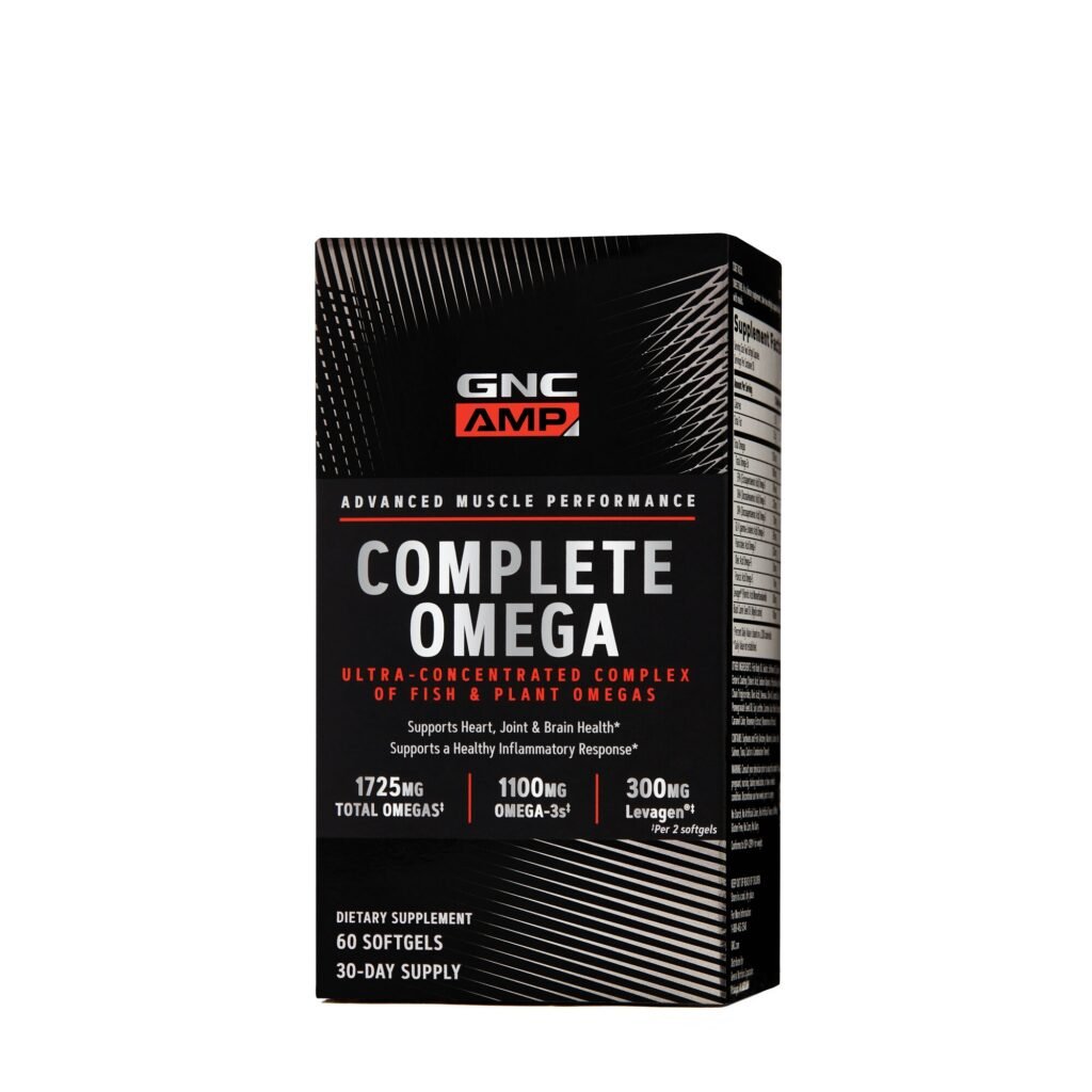 Gnc Amp Complete Omega, Acizi Grasi Omega,