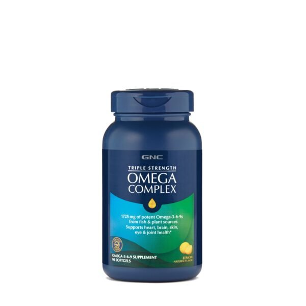 Gnc Triple Strength Omega Complex, Acizi Grasi