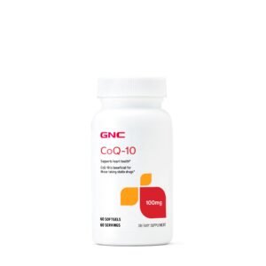 Gnc Coq-10 Naturala100 Mg, Coenzima Q-10,