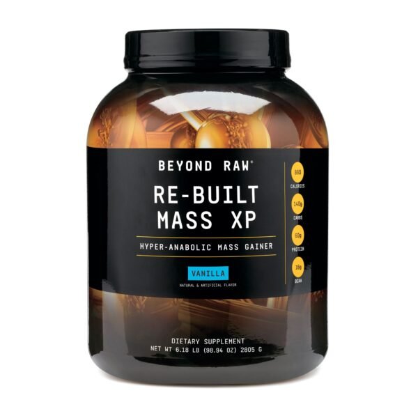 Beyond Raw Re-built Mass Xp, Proteina Din Zer, Cu Aroma
